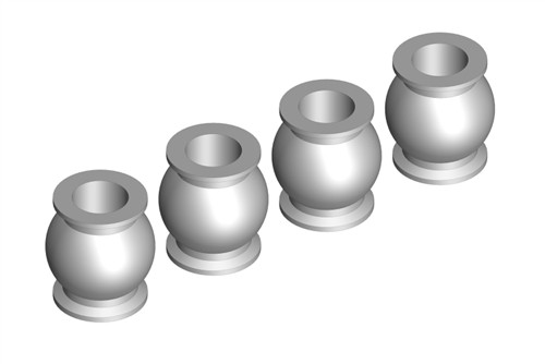 Team Corally 5.8mm Steel Balls - 1/10 Mammoth, Moxoo, Triton, C-00250-010, CORC-00250-010