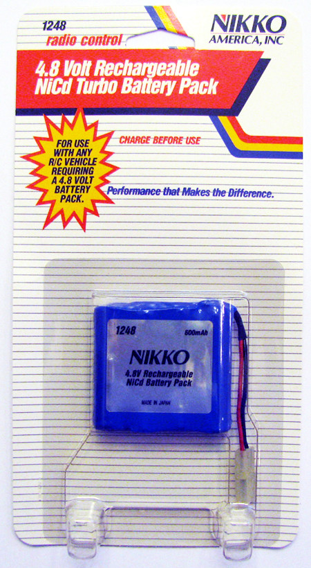 Nikko 6.0v Ni-Cd battery cassette