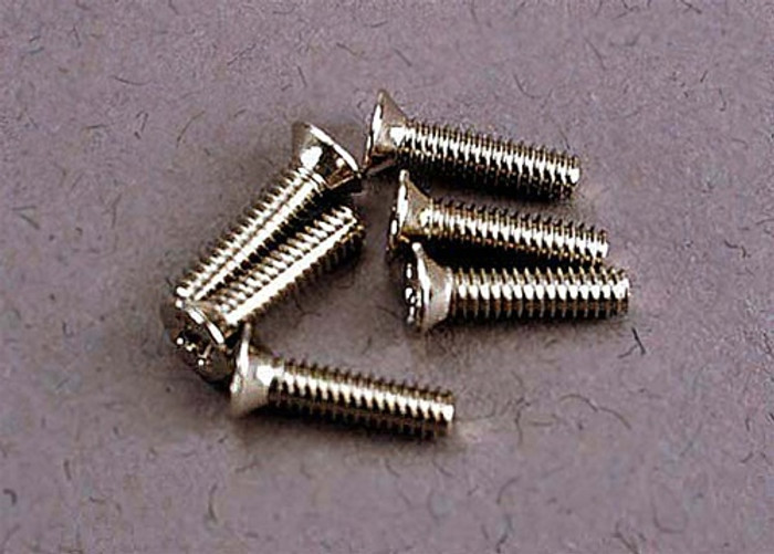 Traxxas Screws 2x8mm Countersunk Machine, 3161