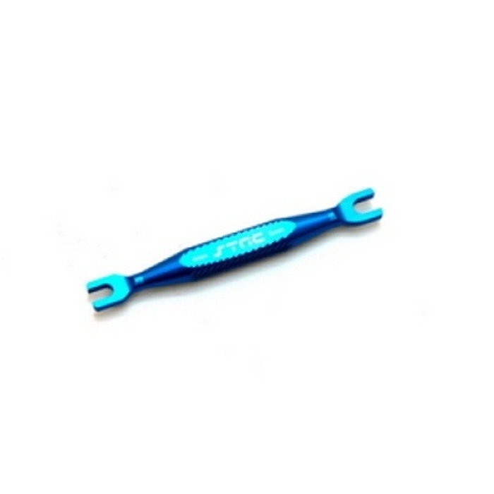 ST Racing Concepts Aluminum Universal 4mm/5mm Turnbuckle Wrench (Blue), 5475B