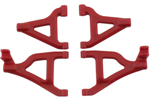 RPM Front A-Arms for Traxxas 1/16th Slash 4x4 - Red, 80659
