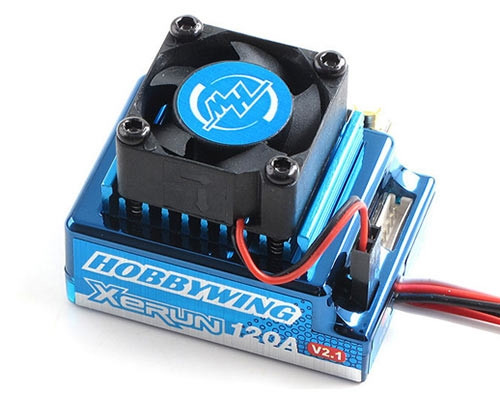 Hobbywing XeRun 120A SD V2.1 Brushless ESC Blue (81020170).