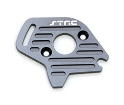 ST RACING CNC Machined Aluminum Finned Motor Plate Slash/Stampede 4x4 (Gun Metal), 6890GM