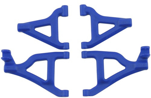 RPM Front A-Arms for Traxxas 1/16th Slash 4x4 - Blue, 80655