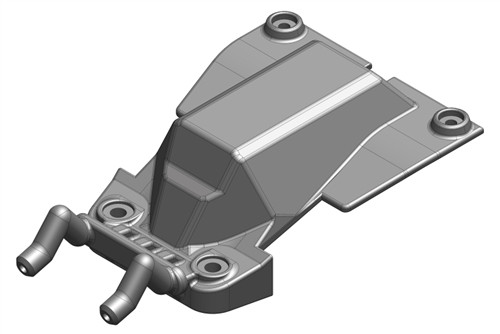 Team Corally Chassis Servo Cover - 1/10 Mammoth, Moxoo, Triton, C-00250-008, CORC-00250-008