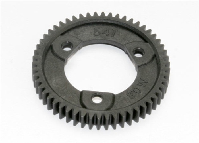 Traxxas Spur Gear 54-Tooth 0.8 metric pitch for Slash 4x4 center differential, 3956R