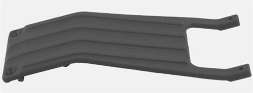 RPM Front Skid Plate for Traxxas Slash 2WD - Gray, 81256