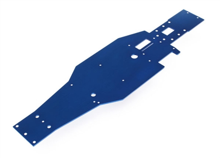 Traxxas Lower Chassis Blue Aluminum for Nitro Slash, 4422