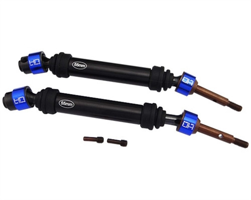 Hot Racing Rear Lightweight Metal CV Splined Drive Shafts for Stampede/Rustler 2WD, HRASTE288RC