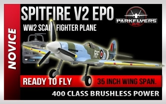 ParkFlyers R/C Spitfire V2 EPO RTF Electric Airplane
