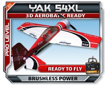 ParkFlyers R/C Yak 54XL RTF Pro Grade 3D