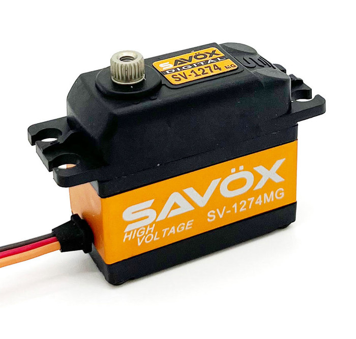 Savox SV-1274MG High Voltage Coreless Standard Digital Metal Gear Servo, SAVSV1274MG