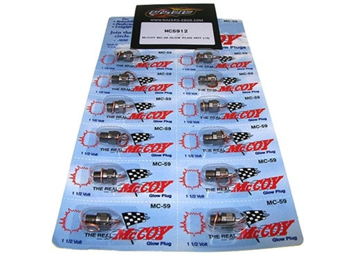 Racers Edge Mccoy #59 Glow Plug Hot (12), MC5912