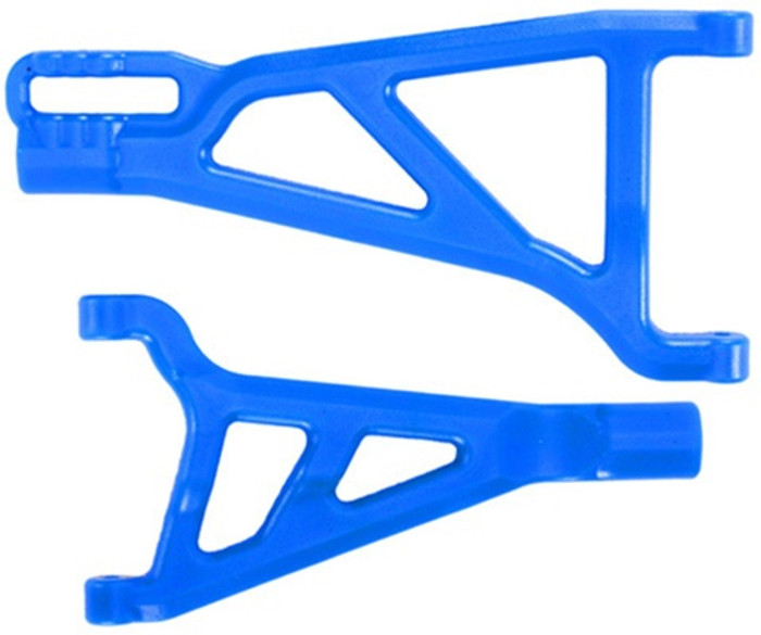 RPM Front Right A-Arms for Traxxas Revo - Blue, 80215