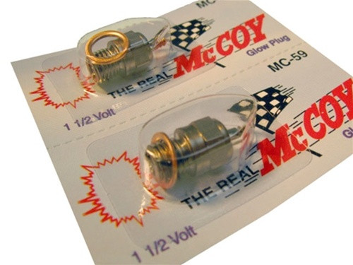 Racers Edge Mccoy #59 Glow Plug Hot (2), MC59