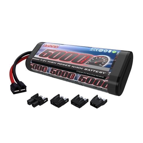 VENOM 7.2V 5000mAh NiMH BATTERY - UNI Plug, 1548