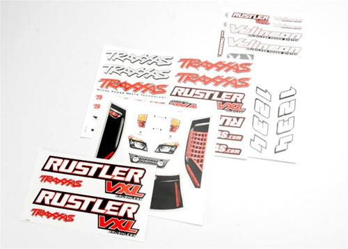 Traxxas Racing Sponsors Aufkleberbogen Für Modellautos | 25+ Logos Inkl. NOS, K&N | 22,9 X 11,4 Cm