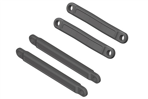 Team Corally Front/Rear Camber Link Set - 1/10 Mammoth, Moxoo, Triton, C-00250-025, CORC-00250-025