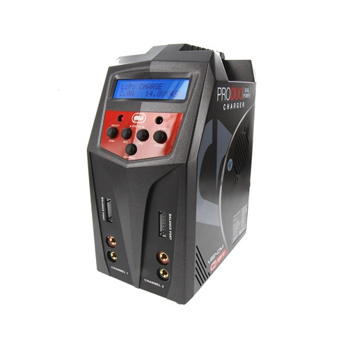 Venom Pro Duo 80W X2 Dual AC/DC 7A LiPo and NiMH RC Battery