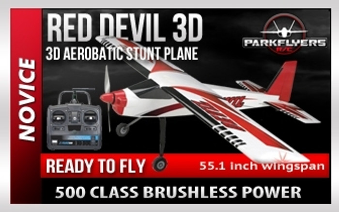 ParkFlyers R/C Red Devil 500 3D RTF Airplane