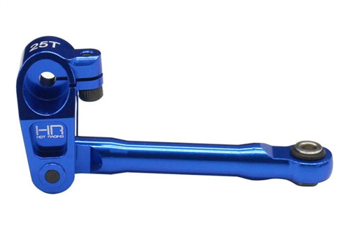 Hot Racing Aluminum Fixed Link Steering 25-Tooth Servo Arm for Traxxas Maxx 4S, HRAMXX48SH25