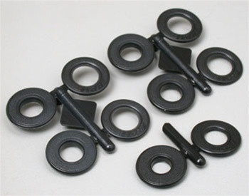 RPM Body Saver Washers - Black, 80332, RPM80332