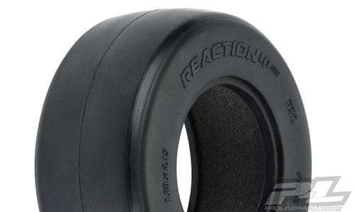 Pro-Line Reaction HP SC 2.2"/3.0" S3 Soft Drag Racing Belted Tires for SC Trucks Rear, 10170-203, PRO10170-203
