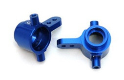 St Racing Concepts ST RACING CNC Machined Aluminum Steering Knuckles Slash/Stampede 4x4 (Blue), 6837B, ST6837B