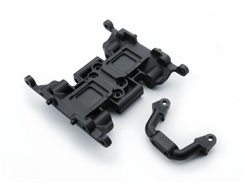 Carisma 4-Link Skid Plate Set for SCA-1E, 15872, CIS15872