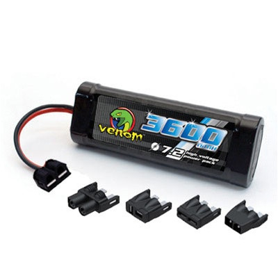 VENOM 7.2V 3600mAh NiMH BATTERY - UNI Plug, 1544