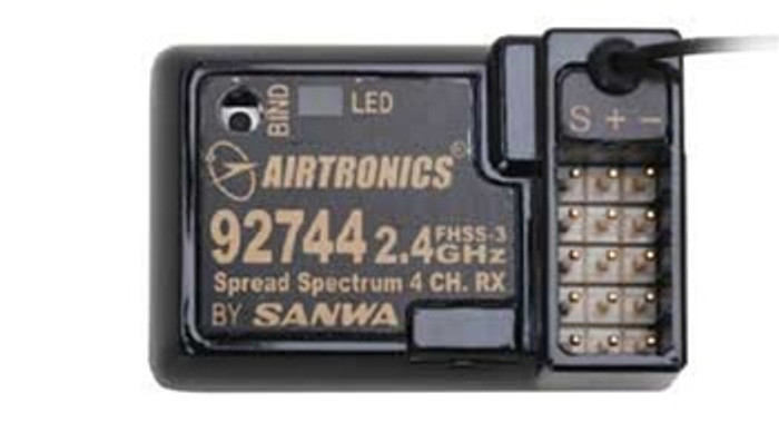 Airtronics Receiver RX-451 for M11X 4-Ch 2.4Ghz FHSS-3, 92744