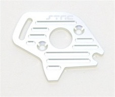 ST RACING CNC Machined Aluminum Finned Motor Plate Slash/Stampede 4x4 (Silver), 6890S