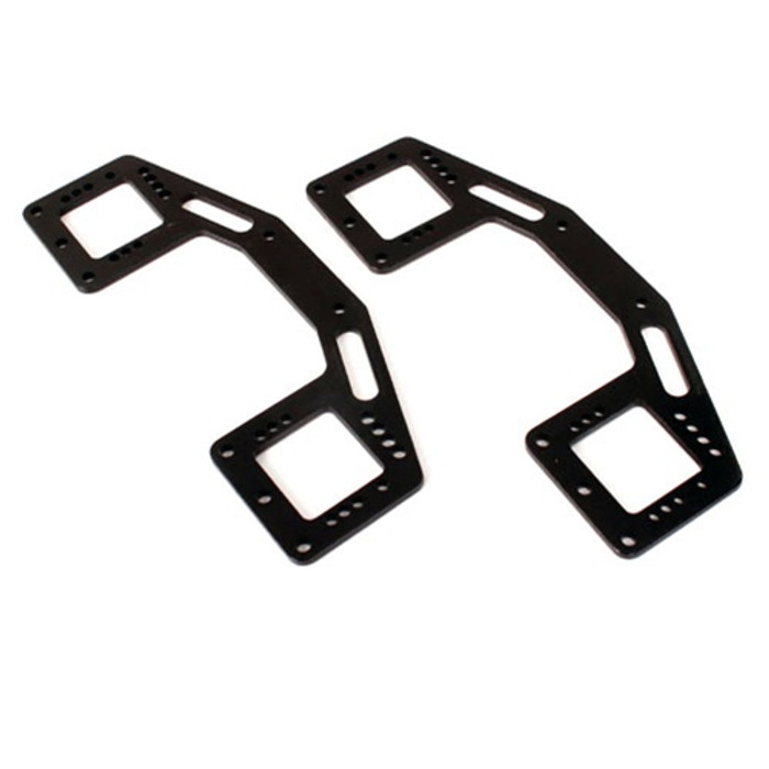 Venom Safari Creeper Aluminum Chassis Plates - Black, 8389BK