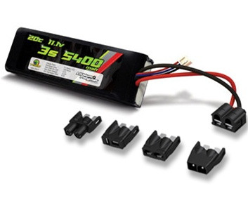 VENOM 20C 5400mAh 11.1V LiPo - UNI Plug, 1581