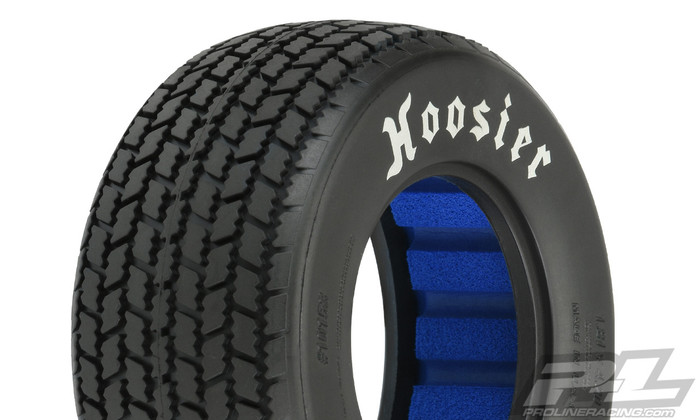 Pro-Line Hoosier G60 SC 2.2"/3.0" M4 Super Soft Dirt Oval SC Mod Tires for SC Trucks F/R, 10153-03