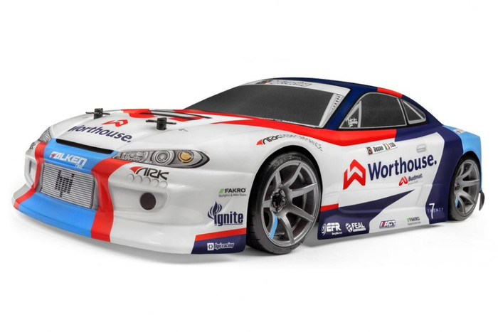 HPI Racing RS4 Sport 3 Drift RTR James Deane Team Worthouse Nissan S15, 120097, HPI120097