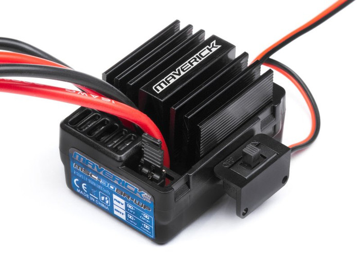 Maverick MSC-30BR-WP Brushed Speed Controller (ESC) for Quantum MT/XT, 30001, MVK30001