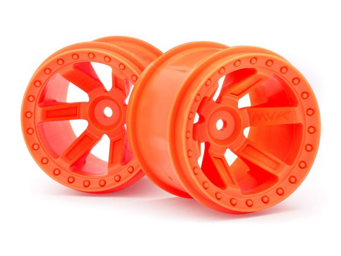 Maverick Orange Wheels (2) for Quantum MT, 150162, MVK150162