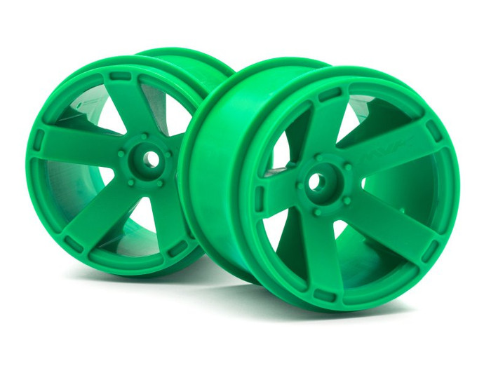 Maverick Green Wheels (2) for Quantum XT, 150164, MVK150164