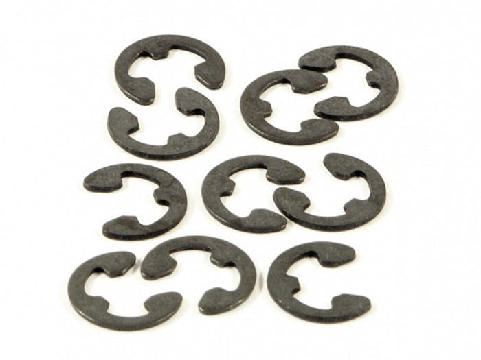 HPI Racing 4mm E-Clips (10-pcs), Z244