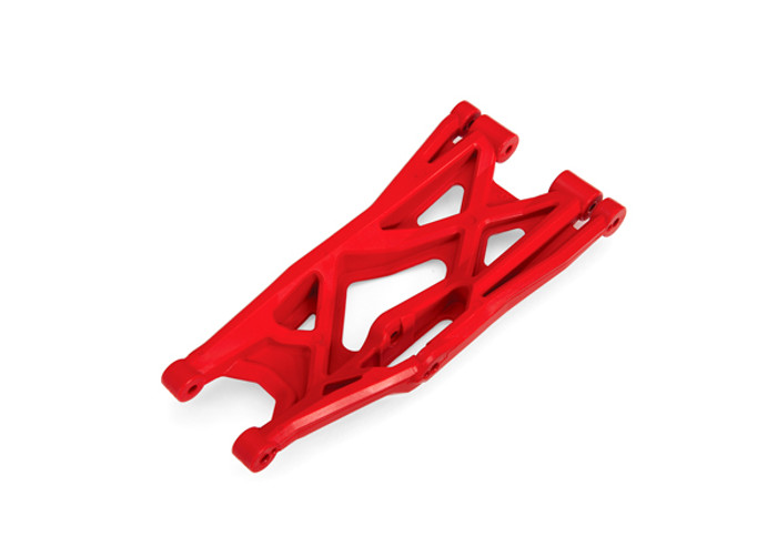 Traxxas Heavy Duty Lower Right Suspension Arm for X-Maxx - Red, 7830R