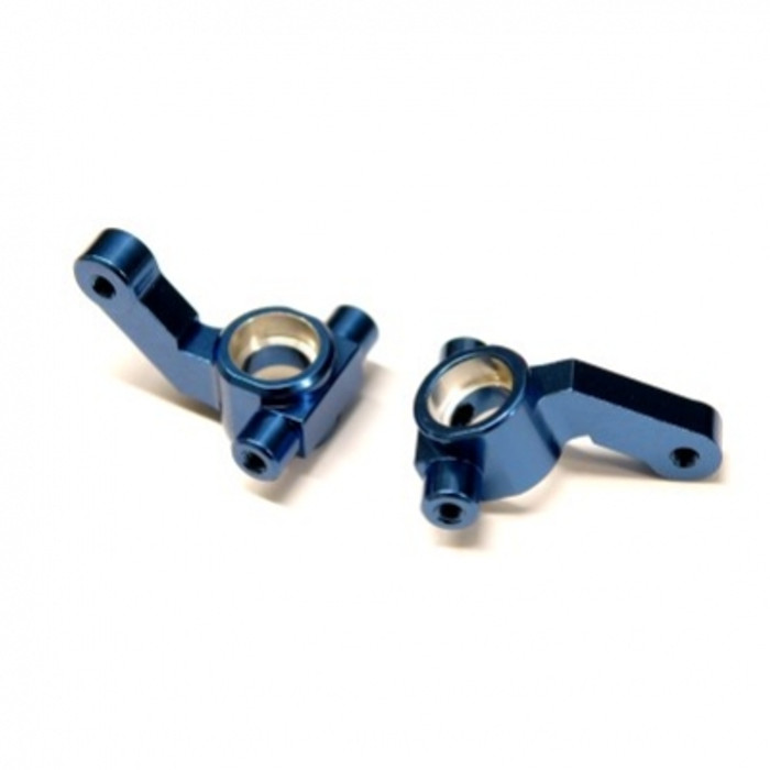 ST Racing CNC Machined Aluminum Steering Knuckles for Associated DR10 - Blue, 91417KB