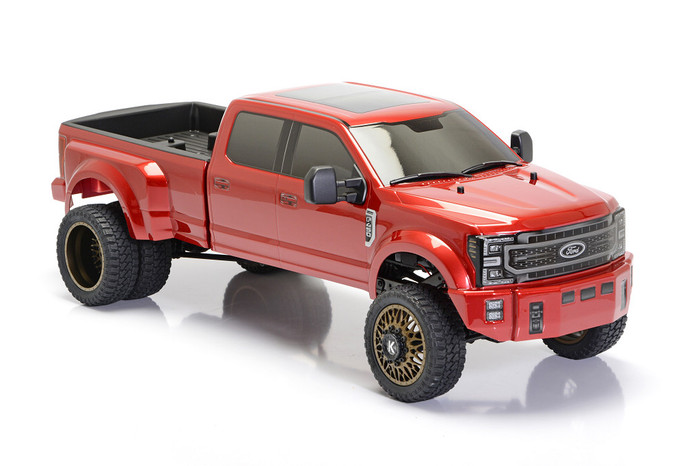 CEN Ford F450 SD KG1 Wheel Edition 1/10 4WD Solid Axle RTR Truck - Candy Apple Red, 8982
