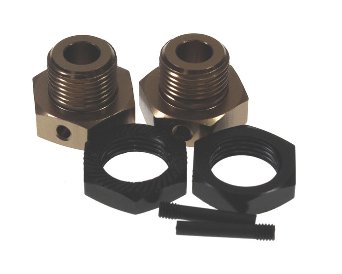 Maverick Aluminum 17mm Hex Hub Set for QuantumR, 150339, MVK150339
