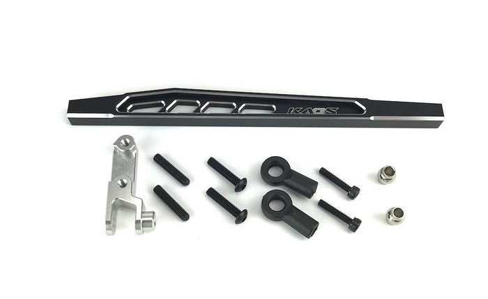 CEN Racing Aluminum Black 117mm KAOS Rear 4th Link Suspension Link Set Upper Right for DL-Series F-450s, CKD0377, CEGCKD0377