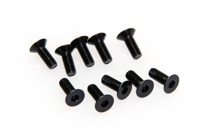 CEN Racing M3x8mm Flat Head Hex Socket Screw for DL-Series Ford F450, G36130, CEGG36130
