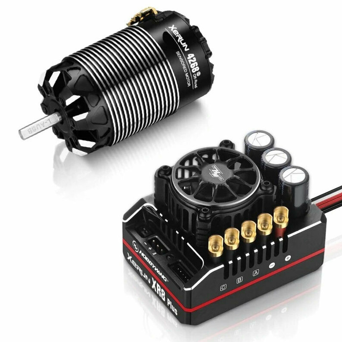 Hobbywing XR8 Plus G2s ESC Combo w/Xerun 4268 SD G3 2800kv Motor, 38020503, HWI38020503