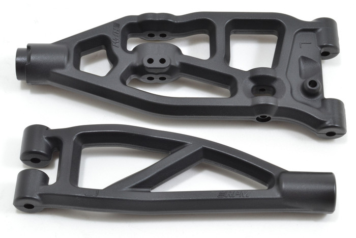 RPM Front Left A-Arms for the ARRMA 6S (V5 & EXB) Models - Black, 81572, RPM81572