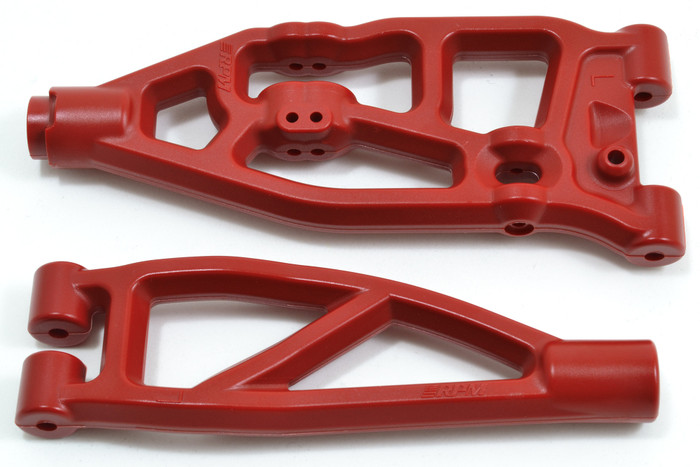 RPM Front Left A-Arms for the ARRMA 6S (V5 & EXB) Models - Red, 81579