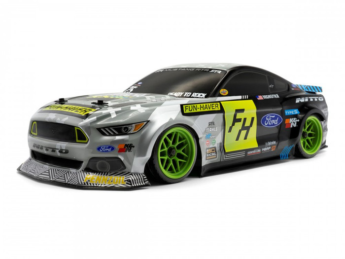 HPI Racing RS4 Sport 3 Drift VGJR Fun Haver Ford Mustang V2 RTR, 120094, HPI120094